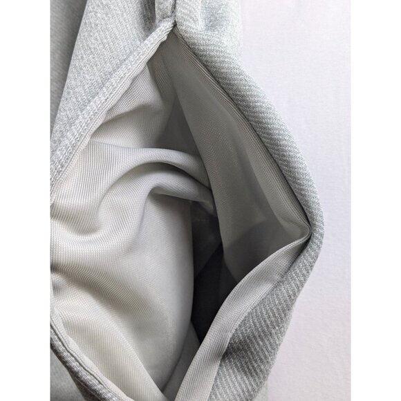 Adidas Mens Medium Grey AEROREADY 1/4 Zip Pullover Sweatshirt Long Sleeve NWT - Picture 10 of 16